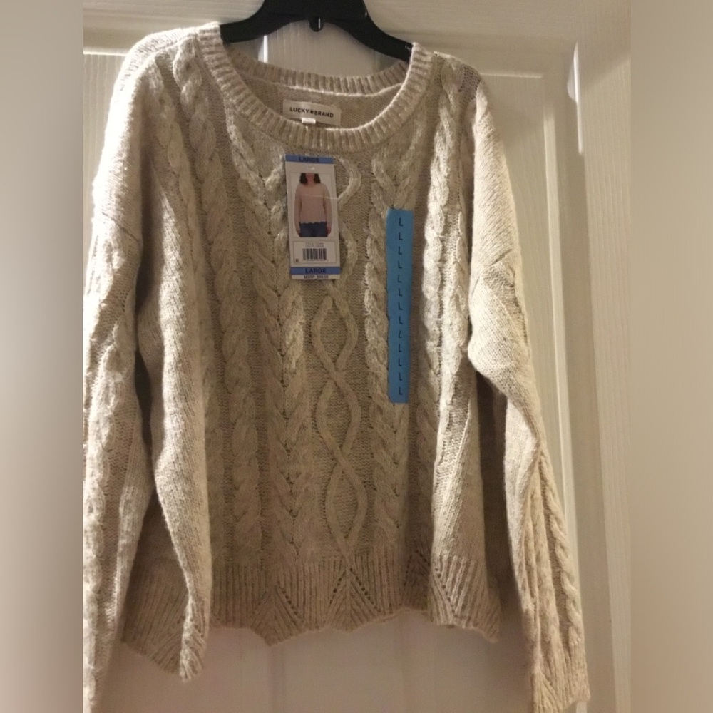 Lucky brand Womens sweater size L